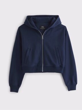 NWT YPB by Abercrombie On The Go 6am Full Zip Hoodie